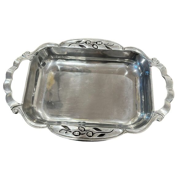 Metal Tray Dish‎ Cooking 15" Lenox En Provence 2Qt Rectangular Baker #6211247 - Picture 1 of 8
